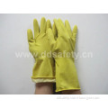 Yellow Latex Household Gloves (DHL303)